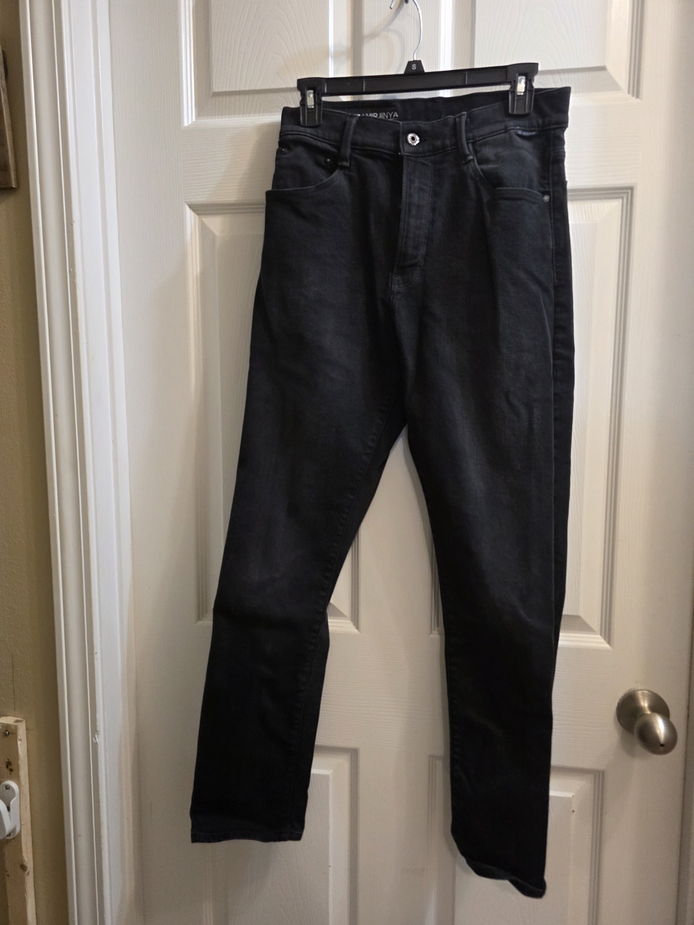 G-Star Slim Straight Black Womens Jeans, Size 27/32